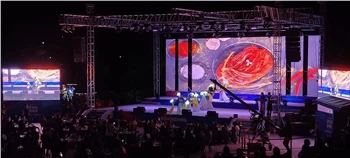 Korean University Performance, Outdoor Stage Background LED Screen P4.81. Use...
